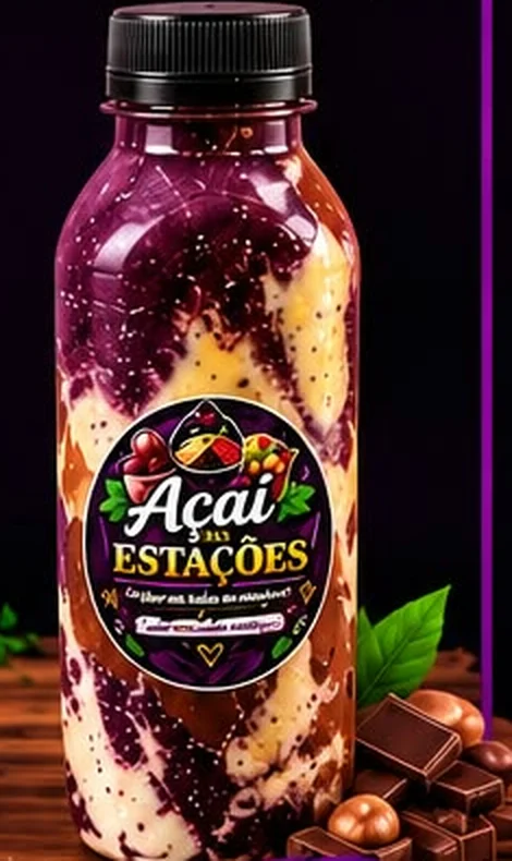 Açaí na Garrafa com Nutella